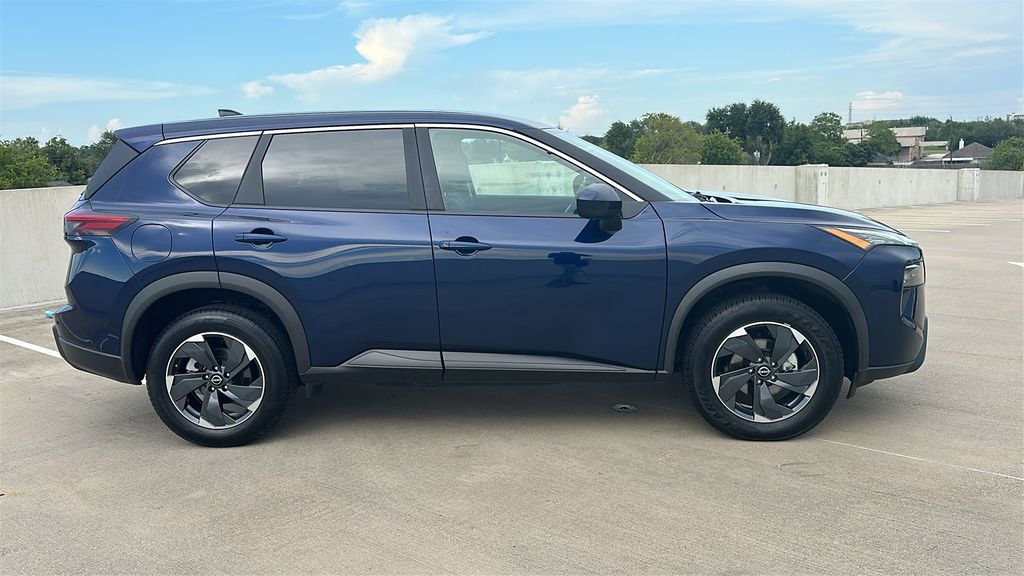 2025 Nissan Rogue SV Blue at South Houston Nissan