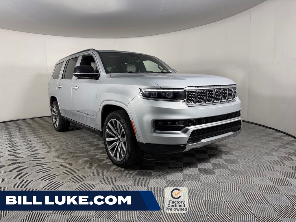 Silver Zynith 2025 Jeep Grand Wagoneer SUV / Crossover Four-Wheel Drive 8-Speed Automatic