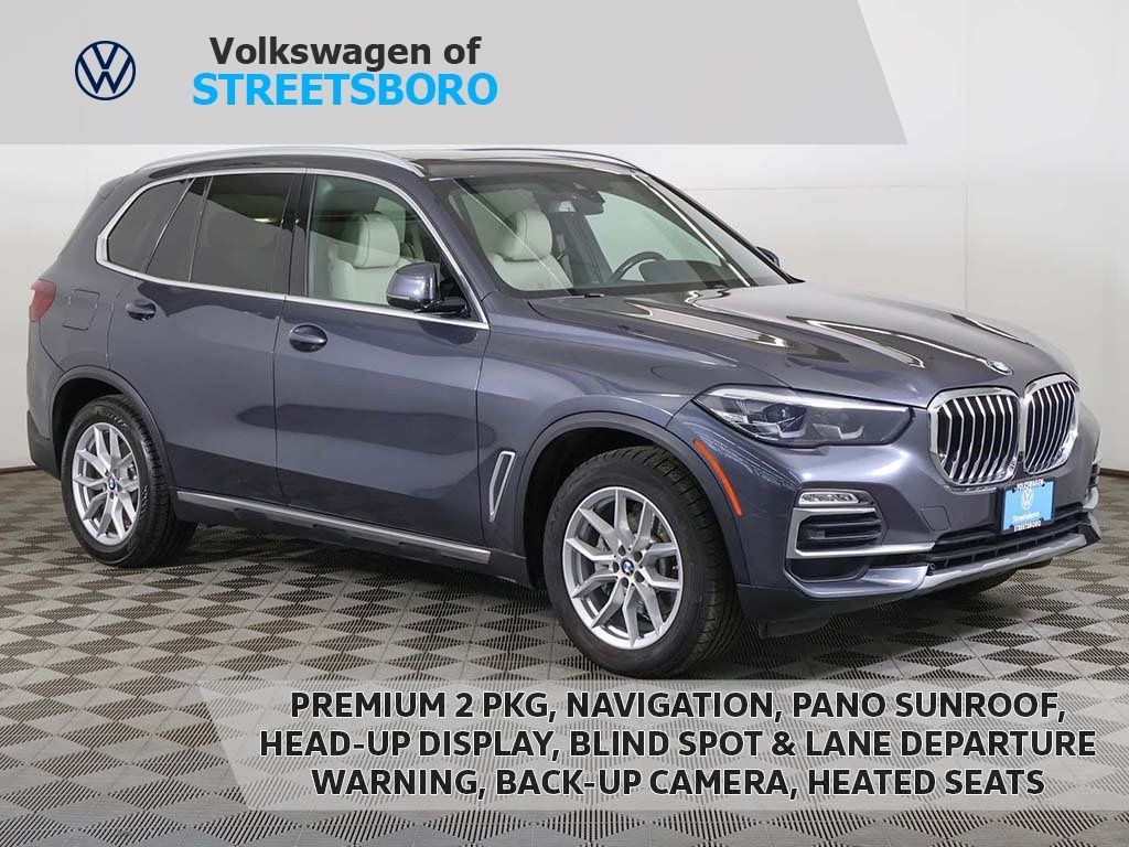 Arctic Gray Metallic 2021 BMW X5 xDrive40i AWD SUV / Crossover All-Wheel Drive 8-Speed Automatic