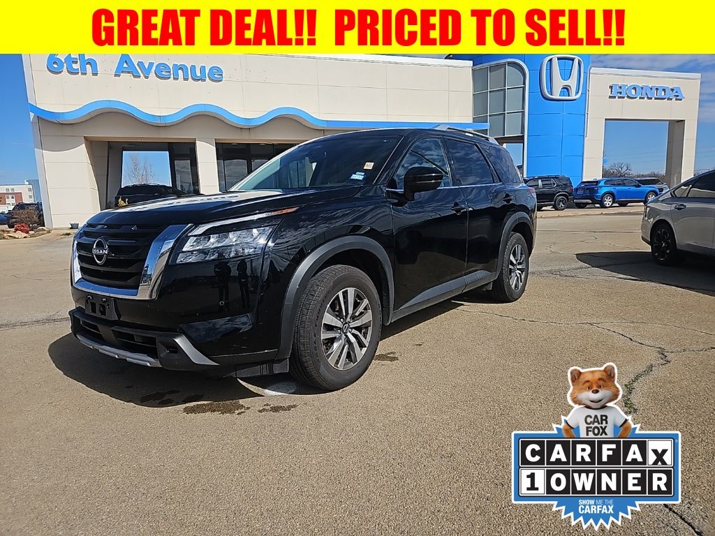 Super Black 2025 Nissan Pathfinder SL FWD SUV / Crossover Front-Wheel Drive 9-Speed Automatic