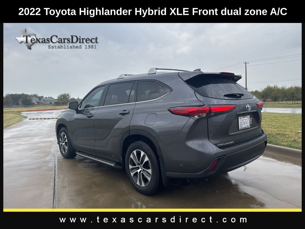 2022 Toyota Highlander Hybrid XLE 13