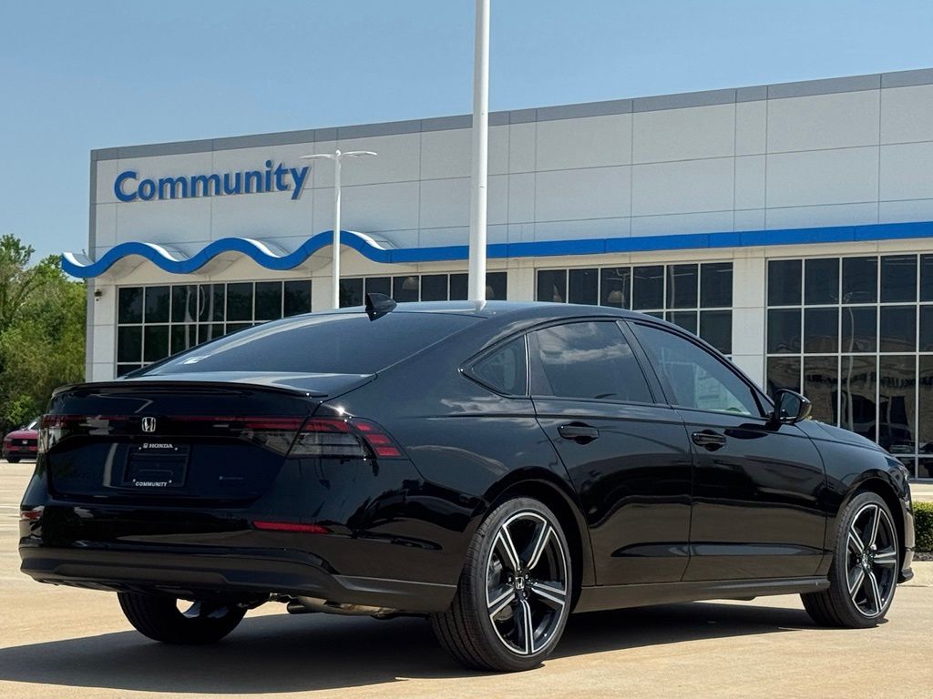 2026 Honda Accord Hybrid Sport Black at Community Honda