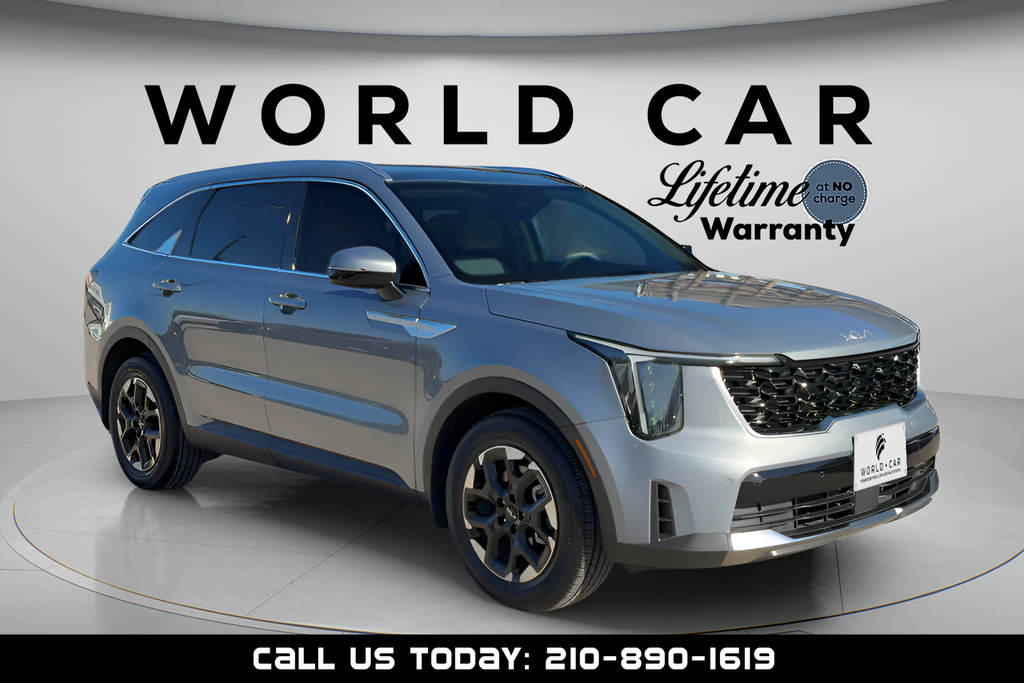 Everlasting Silver 2025 Kia Sorento SUV / Crossover Front-Wheel Drive 8-Speed Automatic