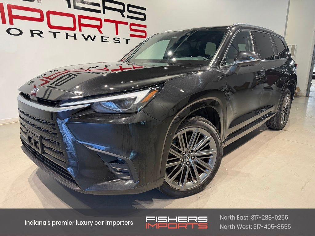 Black (Caviar) 2025 Lexus TX Hybrid 550h+ Luxury AWD SUV / Crossover All-Wheel Drive Continuously Variable Transmission