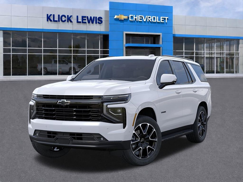 2026 Chevrolet Tahoe RST White at Klick Lewis Buick Chevrolet