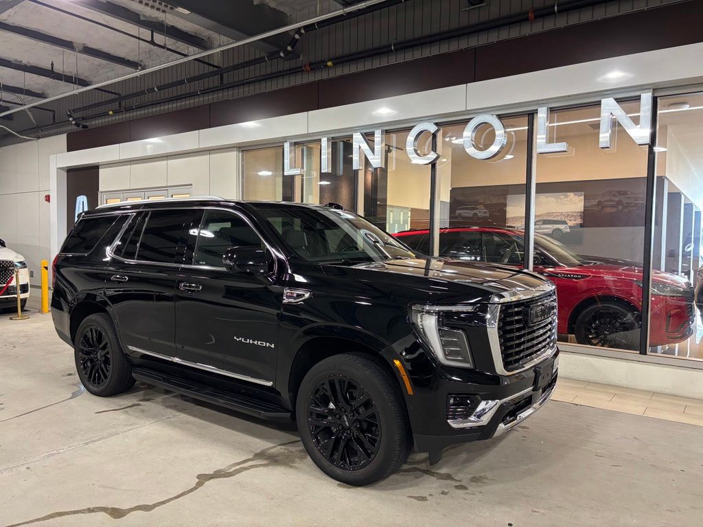 Onyx Black 2025 GMC Yukon SUV / Crossover Four-Wheel Drive