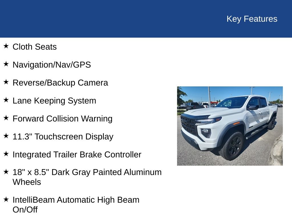 2024 GMC Canyon Elevation