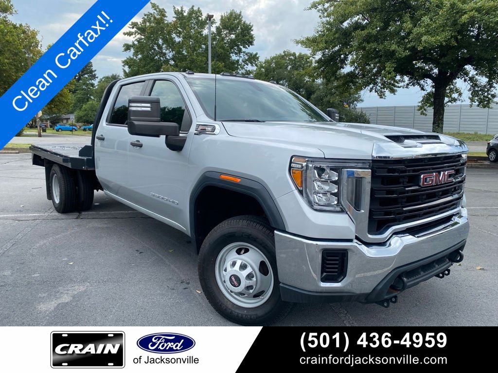 Quicksilver Metallic 2023 GMC Sierra 3500HD Pickup Truck Four-Wheel Drive 6-Speed Automatic