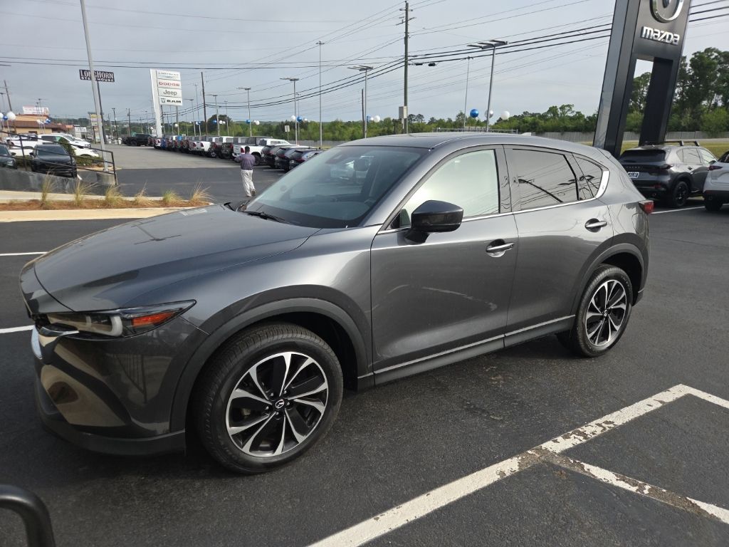 Machine Gray Metallic 2023 Mazda CX-5 2.5 S Premium AWD SUV / Crossover All-Wheel Drive 6-Speed Automatic