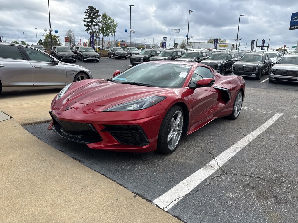 Red Mist Metallic Tintcoat 2024 Chevrolet Corvette Stingray 2LT Convertible RWD Convertible Rear-Wheel Drive 8-Speed Dual Clutch