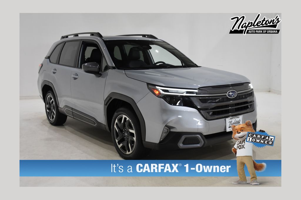 Ice Silver Metallic 2025 Subaru Forester Limited Crossover AWD SUV / Crossover All-Wheel Drive Continuously Variable Transmission