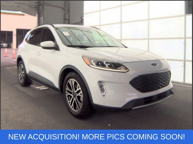 Oxford White 2020 Ford Escape SUV / Crossover Front-Wheel Drive 8-Speed Automatic