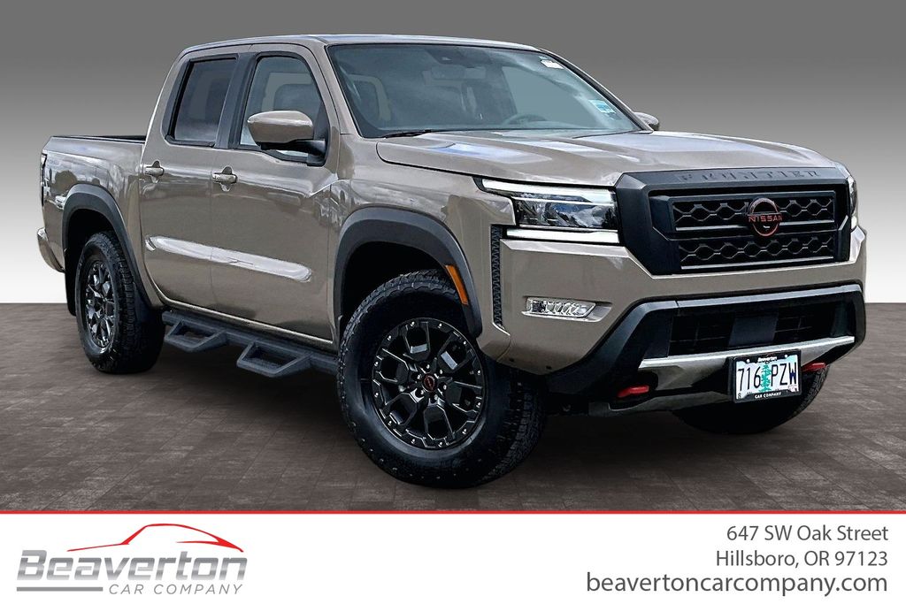 Baja Storm 2024 Nissan Frontier Pickup Truck Four-Wheel Drive 9-Speed Automatic Overdrive