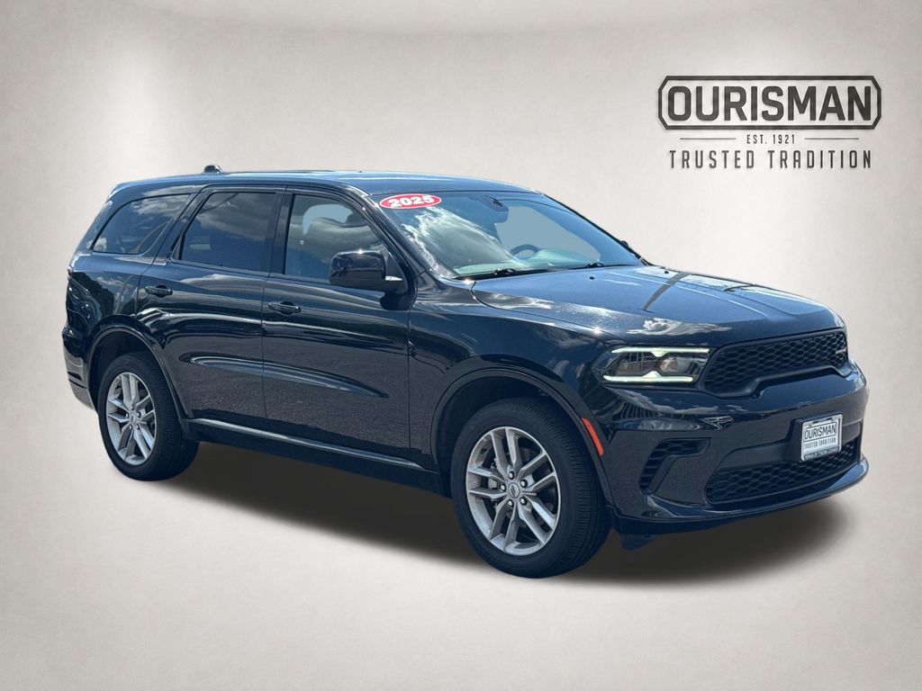 Black Clearcoat 2025 Dodge Durango SUV / Crossover All-Wheel Drive 8-Speed Automatic