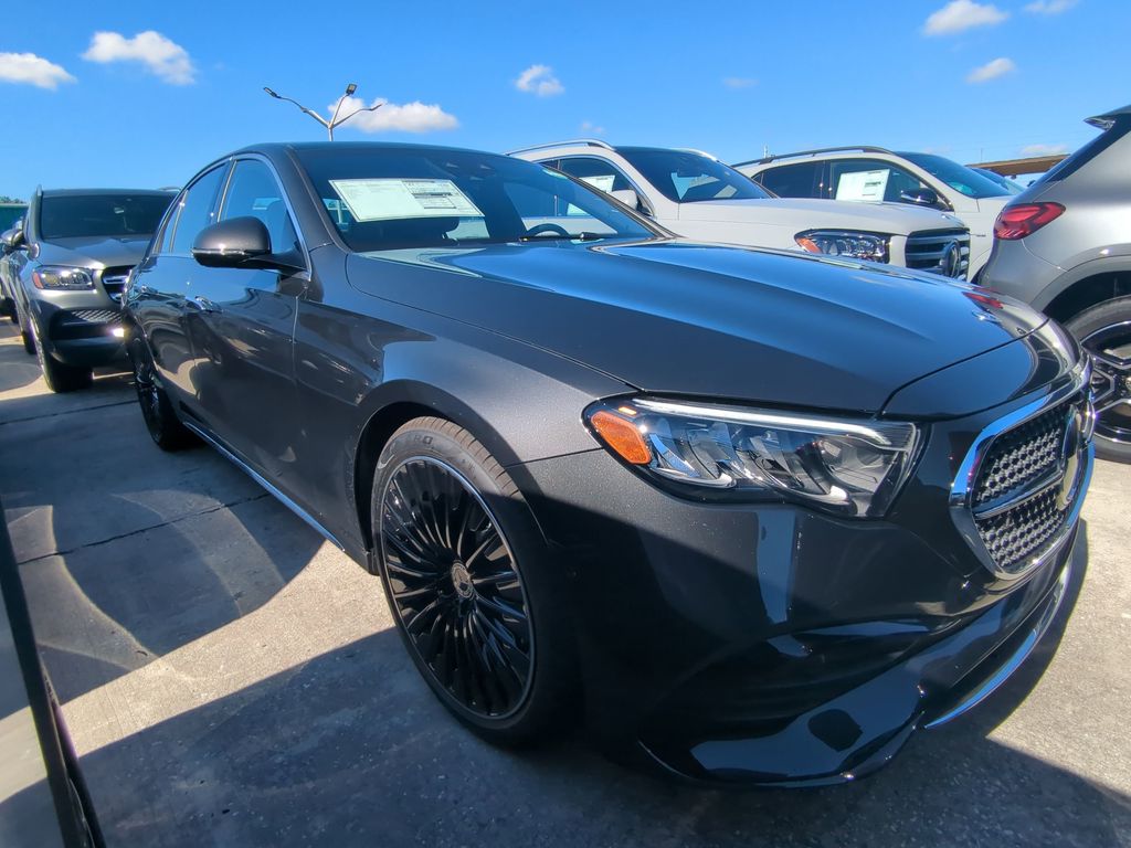 Gray (Graphite Grey Metallic) 2026 Mercedes-Benz E-Class E 350 4MATIC Sedan All-Wheel Drive 9-Speed Automatic