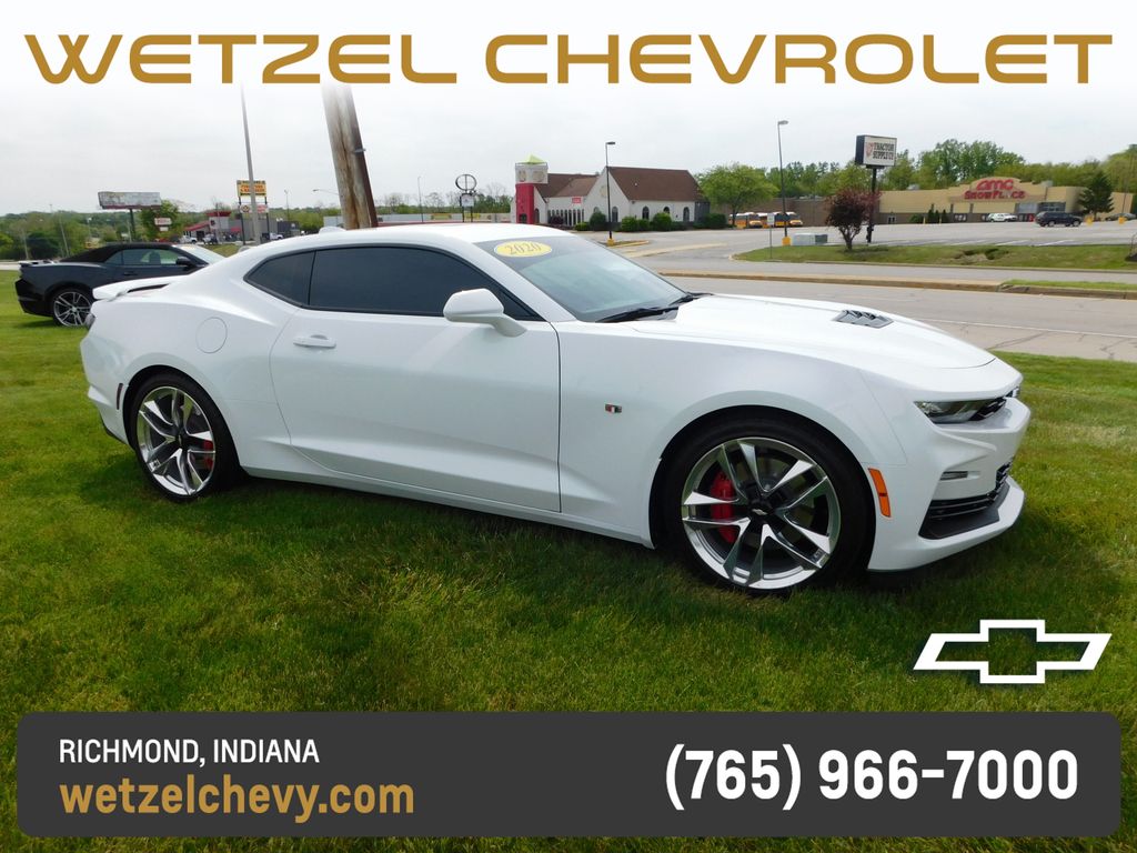 Summit White 2020 Chevrolet Camaro 2SS Coupe RWD Coupe Rear-Wheel Drive Automatic