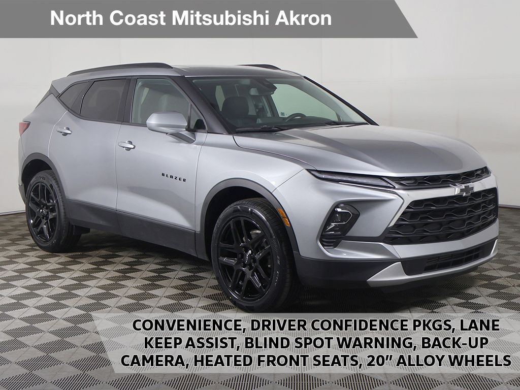 Sterling Gray Metallic 2024 Chevrolet Blazer SUV / Crossover Front-Wheel Drive 9-Speed Automatic Overdrive