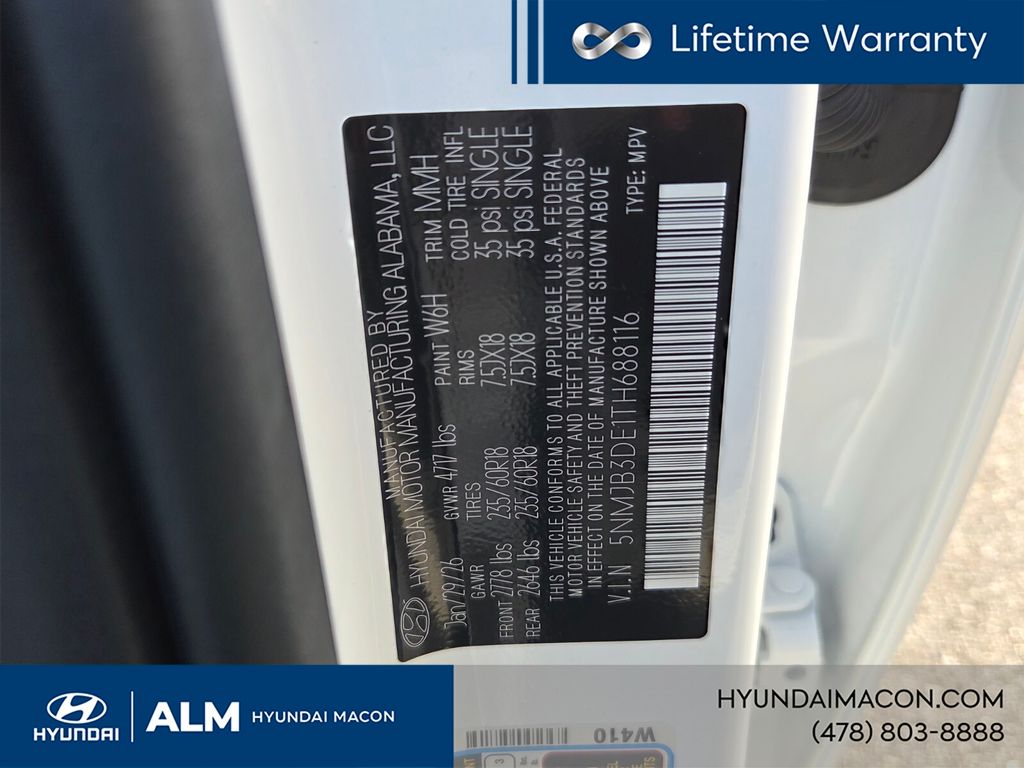 New 2026 White HYUNDAI SEL image 14