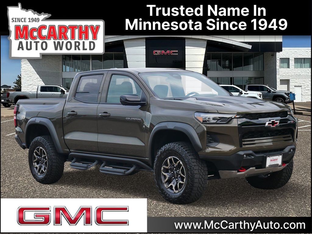 Bronze Metallic 2024 Chevrolet Colorado Pickup Truck Four-Wheel Drive 8-Speed Automatic