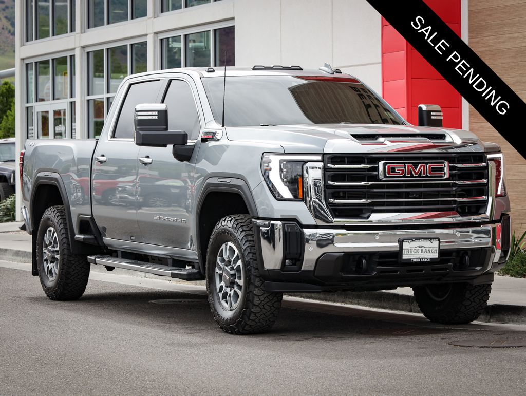 Sterling Metallic 2024 GMC Sierra 2500HD Pickup Truck Four-Wheel Drive Automatic
