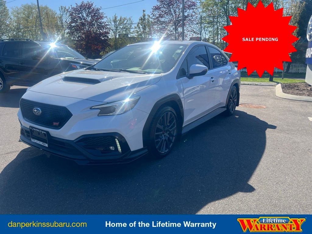 Ceramic White 2022 Subaru WRX Sedan All-Wheel Drive Continuously Variable Transmission