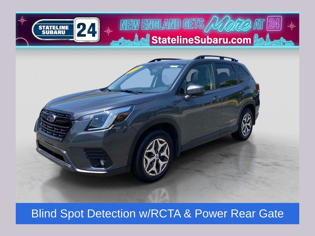 Gray Metallic 2024 Subaru Forester SUV / Crossover All-Wheel Drive Continuously Variable Transmission