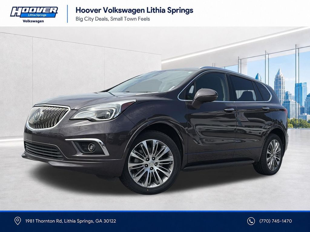 MIDNIGHT AMETHYST 2017 Buick Envision SUV / Crossover All-Wheel Drive 6-Speed Automatic