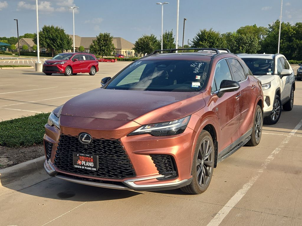 Red (Copper Crest) 2026 Lexus RX Hybrid SUV / Crossover All-Wheel Drive Continuously Variable Transmission
