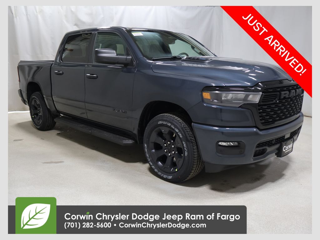 Forged Blue Metallic 2026 RAM 1500 Express Crew Cab 4WD Pickup Truck Four-Wheel Drive 8-Speed Automatic