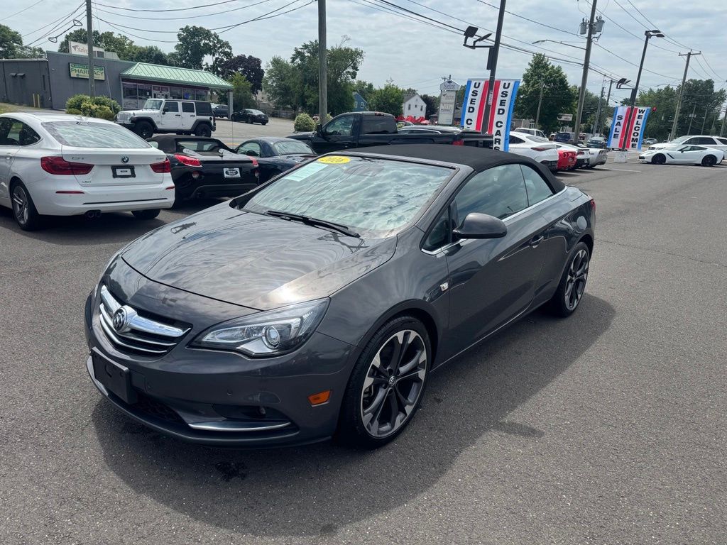 Graystone Metallic 2016 Buick Cascada Premium FWD Convertible Front-Wheel Drive 6-Speed Automatic Overdrive