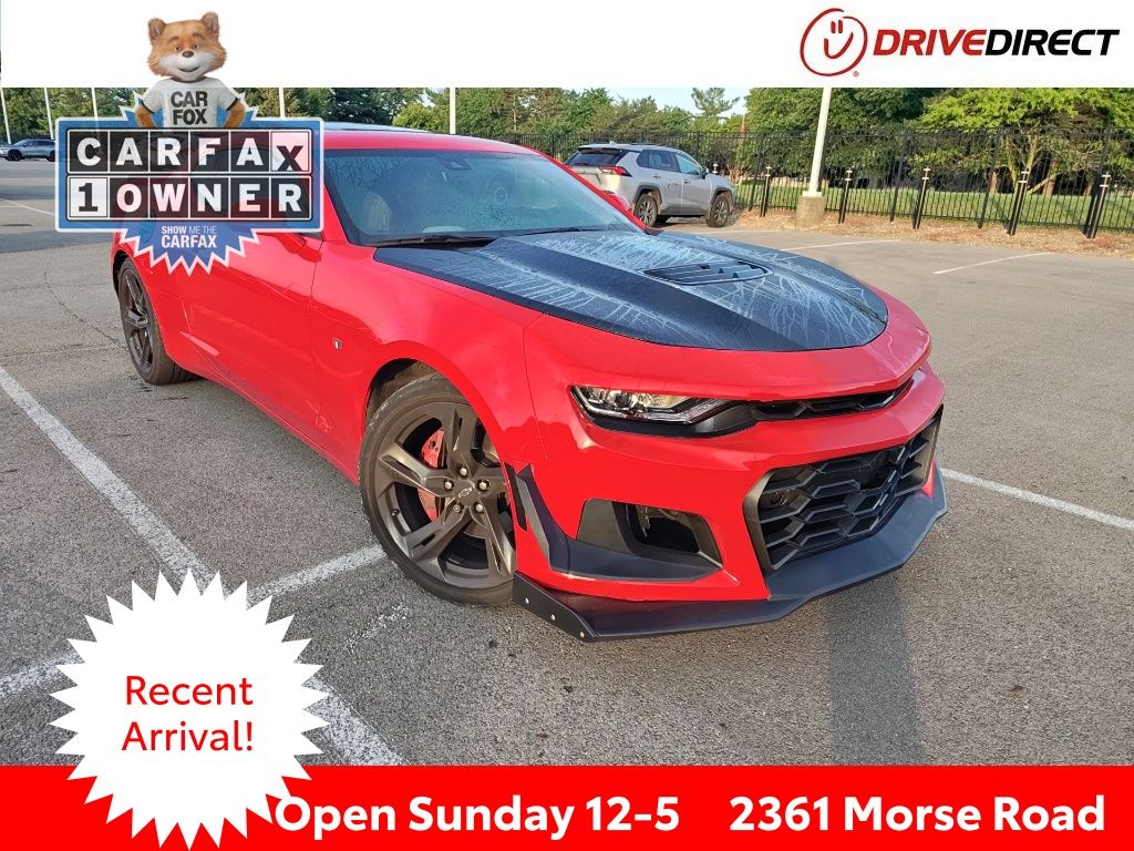 Red Hot 2024 Chevrolet Camaro Coupe Rear-Wheel Drive Automatic