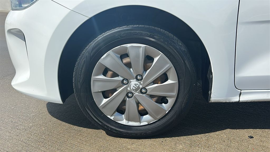 2019 Kia Rio S White at Emmons Autoplex
