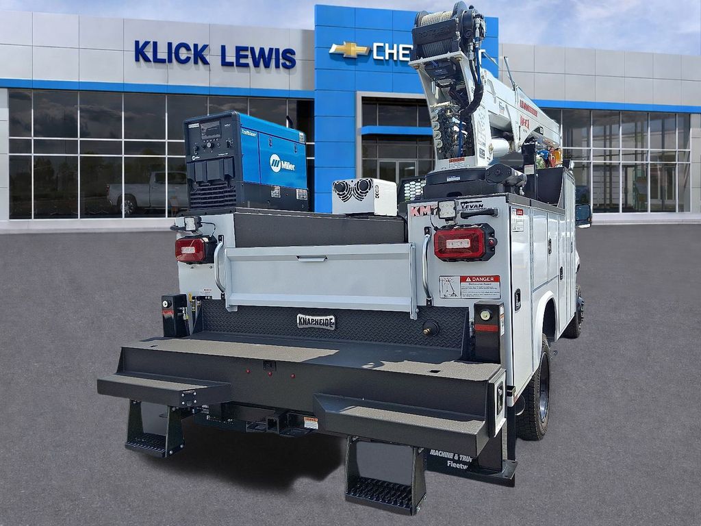 2024 Chevrolet Silverado 6500HD  White at Klick Lewis Buick Chevrolet