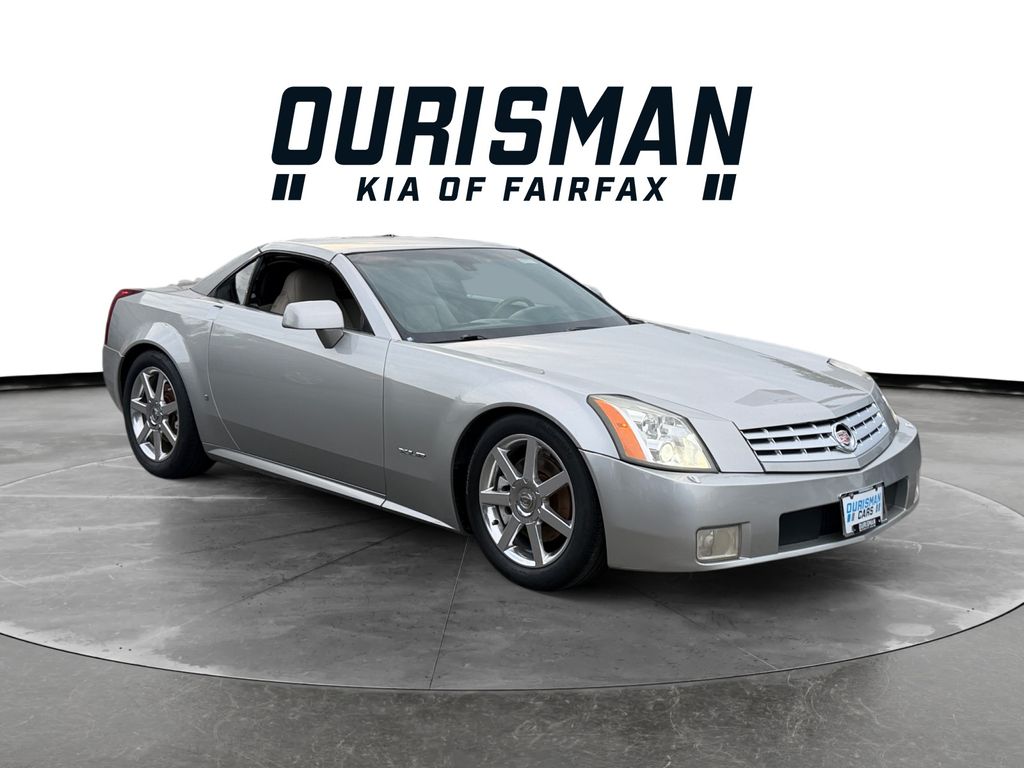 Gray (Light Platinum) 2006 Cadillac XLR Convertible Rear-Wheel Drive 5-Speed Automatic Overdrive
