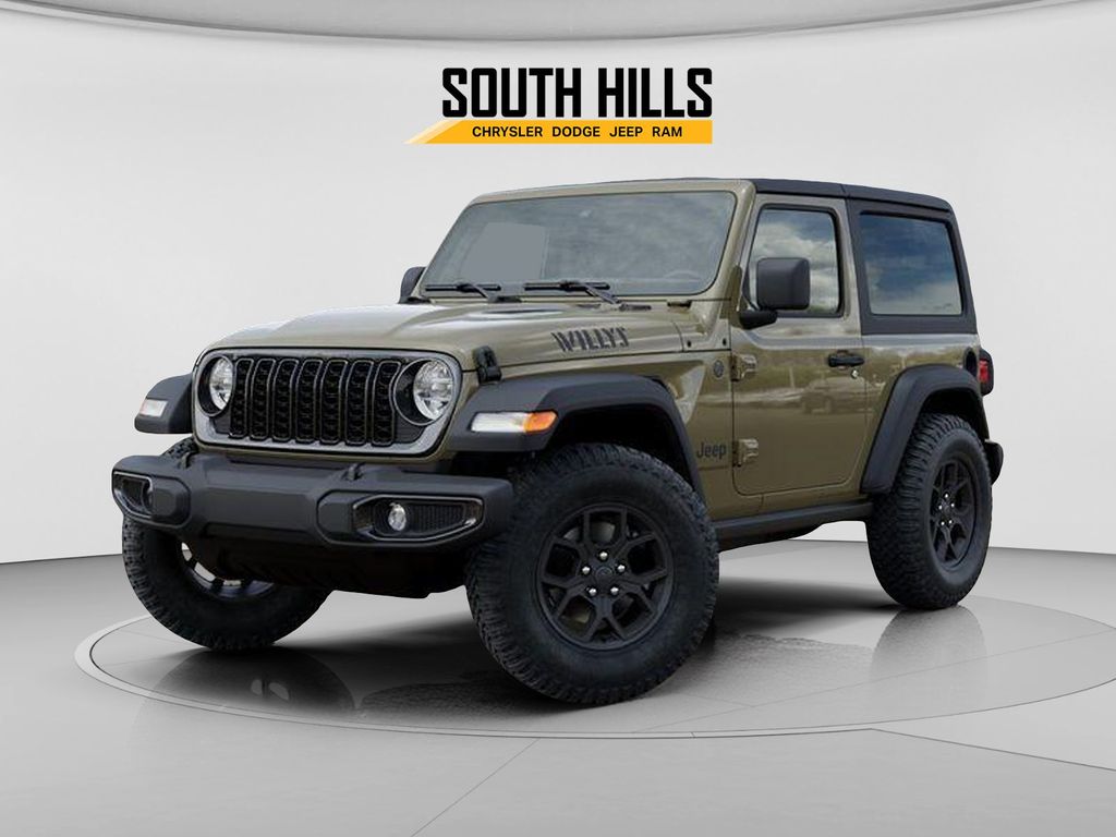 2026 Jeep Wrangler Willys Green at South Hills CDJR