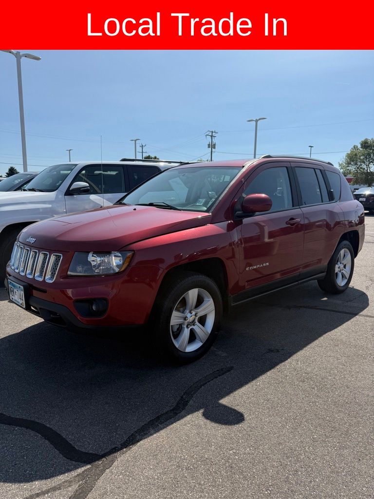 Used 2014 Jeep Compass Latitude with VIN 1C4NJDEBXED664729 for sale in Waite Park, Minnesota