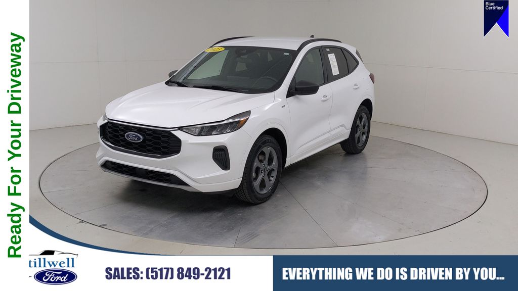 Oxford White 2023 Ford Escape SUV / Crossover All-Wheel Drive 8-Speed Automatic