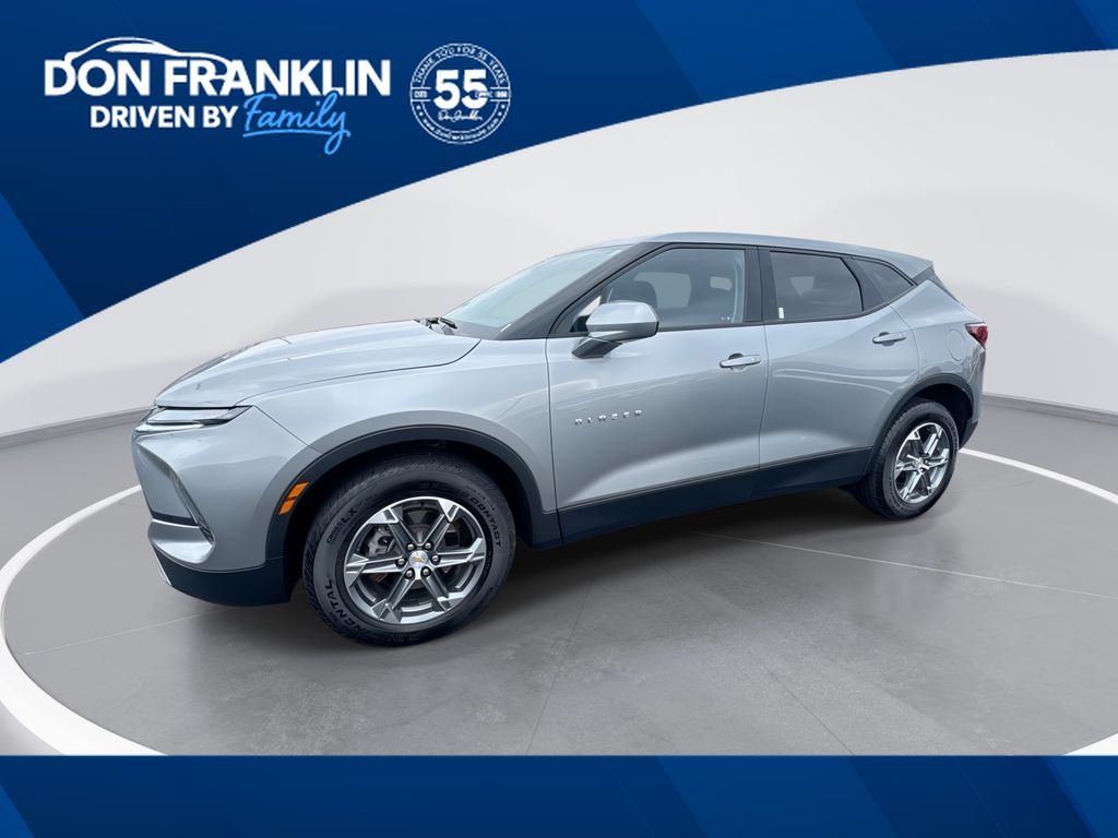 Sterling Gray Metallic 2024 Chevrolet Blazer 2LT AWD SUV / Crossover All-Wheel Drive 9-Speed Automatic Overdrive
