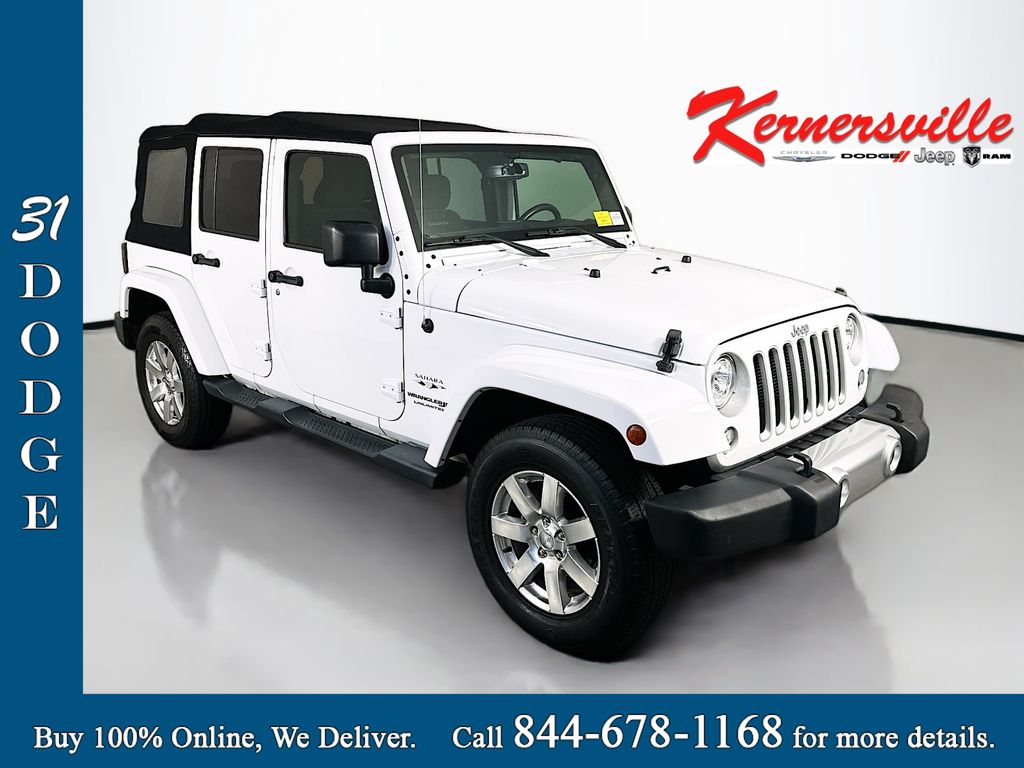 Bright White Clearcoat 2018 Jeep Wrangler SUV / Crossover Four-Wheel Drive 5-Speed Automatic
