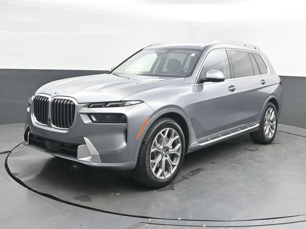 Skyscraper Gray Metallic 2024 BMW X7 xDrive40i AWD SUV / Crossover All-Wheel Drive 8-Speed Automatic