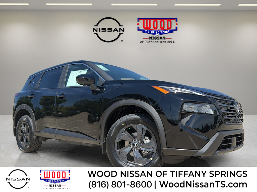Super Black 2026 Nissan Rogue SUV / Crossover All-Wheel Drive Continuously Variable Transmission