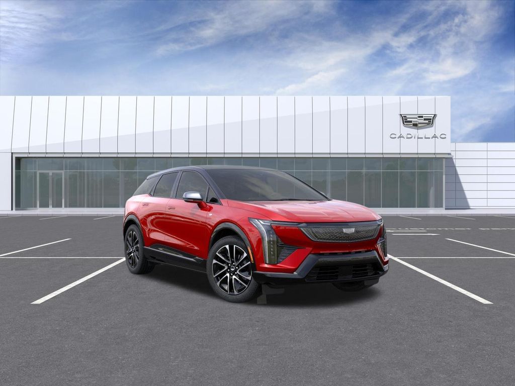Radiant Red Tintcoat 2026 Cadillac OPTIQ SUV / Crossover All-Wheel Drive 1-Speed Automatic