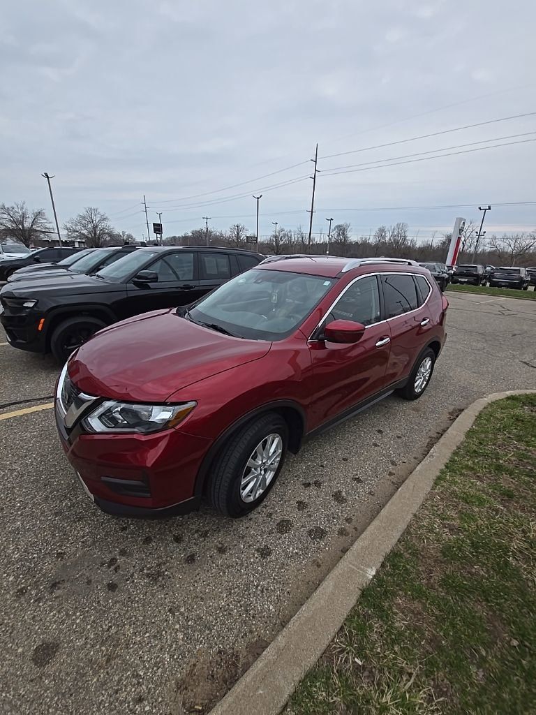 Red (Scarlet Ember Tintcoat) 2019 Nissan Rogue SV AWD SUV / Crossover All-Wheel Drive Continuously Variable Transmission