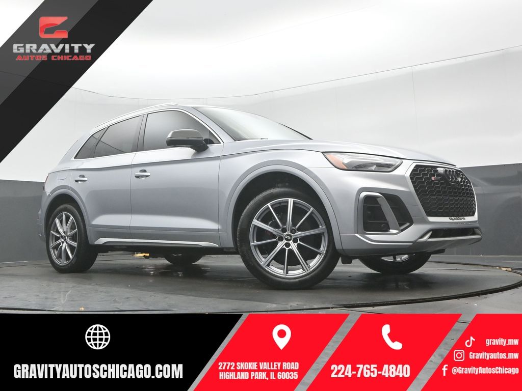 Florett Silver Metallic 2022 Audi SQ5 3.0T quattro Premium Plus AWD SUV / Crossover All-Wheel Drive 8-Speed Automatic