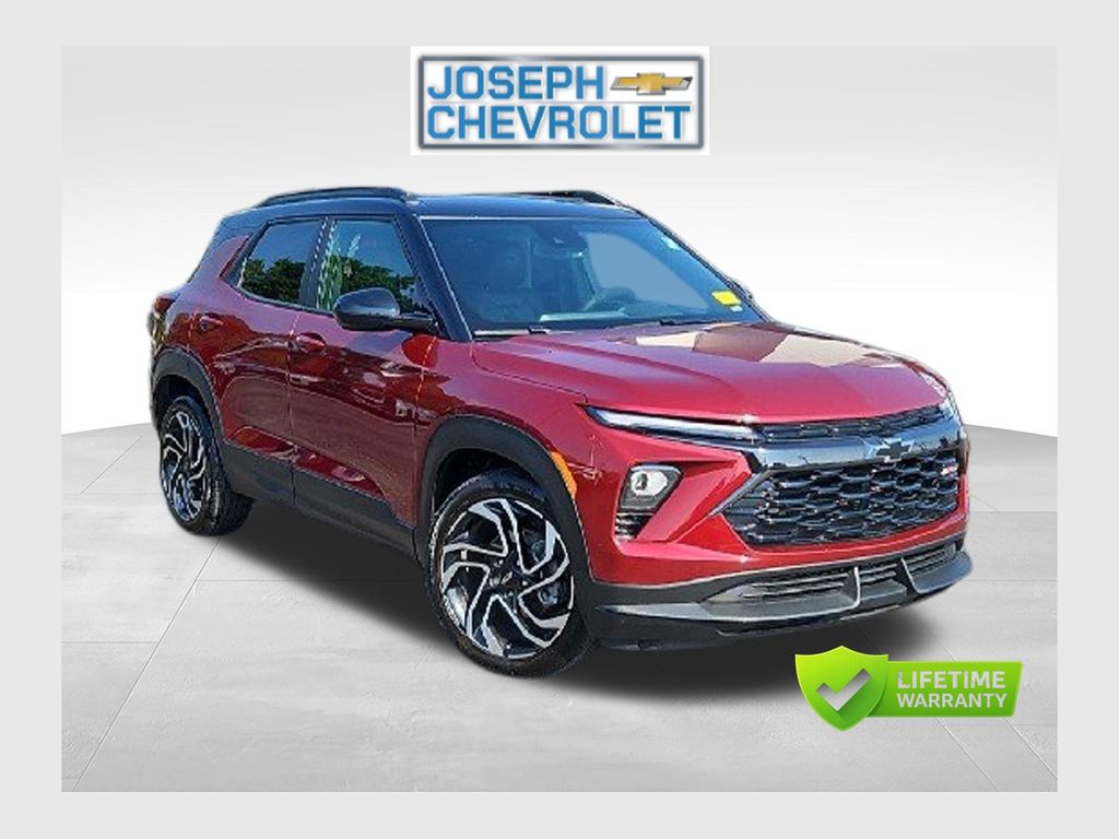 Red (Crimson) 2025 Chevrolet Trailblazer SUV / Crossover Front-Wheel Drive Continuously Variable Transmission