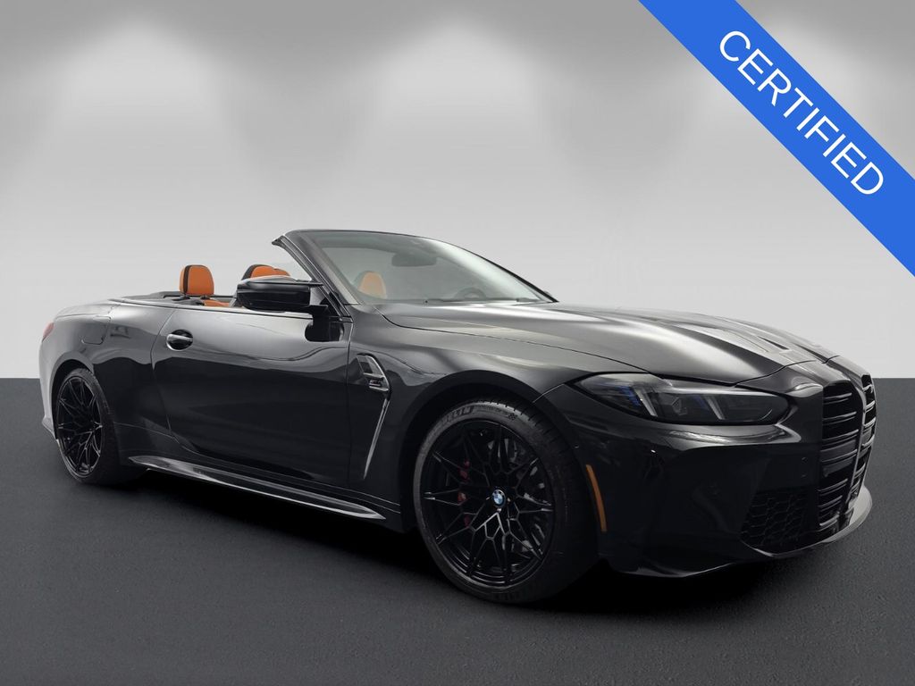 Black Sapphire Metallic 2026 BMW M4 Competition Convertible xDrive Convertible All-Wheel Drive 8-Speed Automatic