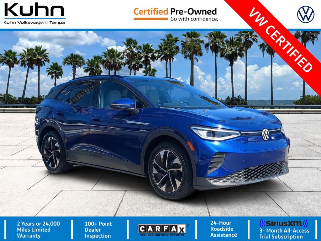 Dusk Blue Metallic 2022 Volkswagen ID.4 Pro S RWD SUV / Crossover Rear-Wheel Drive Automatic