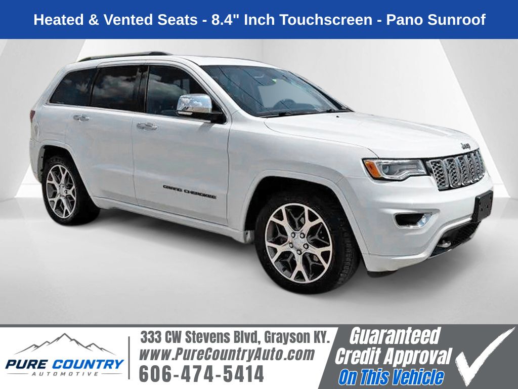 Bright White Clearcoat 2020 Jeep Grand Cherokee SUV / Crossover Four-Wheel Drive 8-Speed Automatic