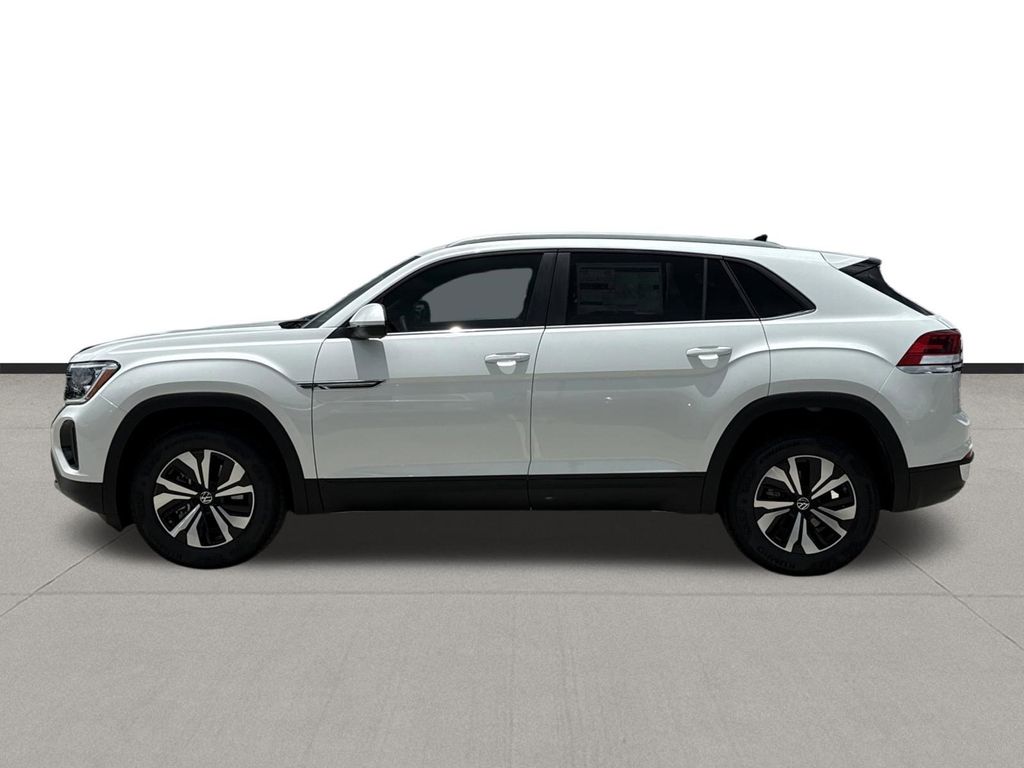 2026 Volkswagen Atlas Cross Sport 2.0T SE White at DeMontrond Auto Country