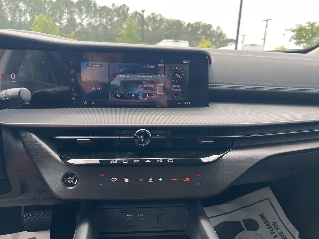 2025 Everest White Pearl Tricoat Nissan Murano SV AWD SUV